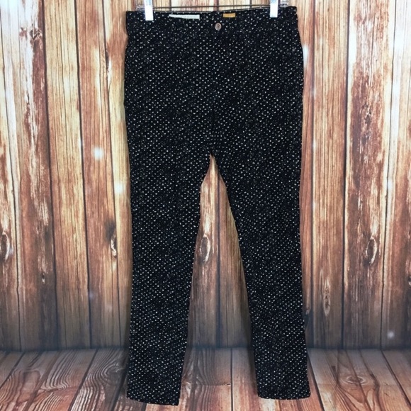 Pilcro & The Letterpress Serif Corduroy Anthropologie Ankle Crop Like New Sz 28 - Picture 2 of 8